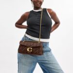 Coach Brown Women Shoulder Bag Cp150 B4Mpl | Watches Prime