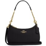 Coach Gold Black Women Shoulder Bag | Watches Prime