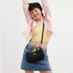 Coach Gold Black Women Shoulder Bag | Watches Prime