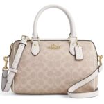 Coach Gold Sand Chalk Women Handbag | Watches Prime