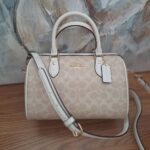 Coach Gold Sand Chalk Women Handbag | Watches Prime