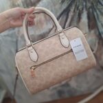 Coach Gold Sand Chalk Women Handbag | Watches Prime