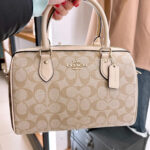 Coach Gold Sand Chalk Women Handbag | Watches Prime