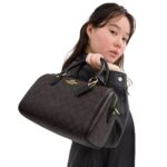 Coach Gold Walnut Black Women Handbag Cv961 | Watches Prime