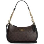 Coach Gold Walnut Black Women Shoulder Bag | Watches Prime