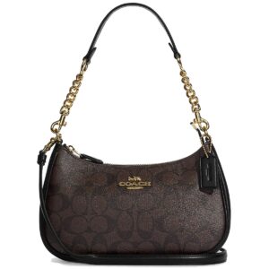 Coach Brass Black Women Shoulder Bag | Watches Prime