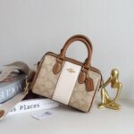 Coach White Beige Brown Women Handbag Cr243 | Watches Prime