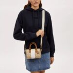 Coach White Beige Brown Women Handbag Cr243 | Watches Prime