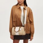 Coach White Beige Brown Women Handbag Cr243 | Watches Prime
