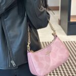 Coach Pink Women Shoulder Bag Cal51 Teri | Watches Prime