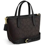 Coach Walnut Black Handbag For Women | Watches Prime