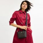 Coach Walnut Black Handbag For Women | Watches Prime