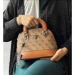Guess Beige Handbag For Women | Watches Prime