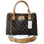 Guess Black Beige Bag For Women | Watches Prime