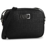 Guess Black Leather Bag For Women | Watches Prime