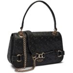 حقيبة سوداء من جيس Guess للنساء Hwpg9336210 | واتشز برايم