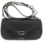 حقيبة يد نسائية سوداء من Guess ، حقيبة كتف | واتشز برايم