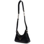 حقيبة كتف نسائية سوداء من Guess Hwbg7993730 | واتشز برايم