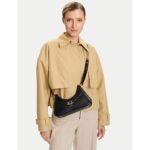 حقيبة كتف نسائية سوداء من Guess Hwbg7993730 | واتشز برايم