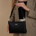 Guess Women Shoulder Bag Hwevg839002 Bla | Watches Prime
