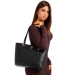 Guess Black Shoulder Bag Hwevg873723 Bla | Watches Prime