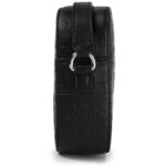 Guess Black Leather Bag For Women | Watches Prime
