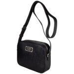 Guess Black Leather Bag For Women | Watches Prime
