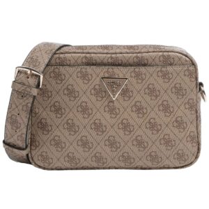 guess brown latte women cross body bag hwsg87 78140 ltl