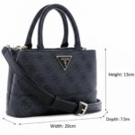 Guess Coal Black Handbag Hwbg83 77060 Clo | Watches Prime
