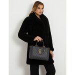 Guess Coal Black Women Handbag Hwqc9213060 | Watches Prime