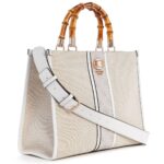 Guess Pink White Handbag Hwag9337220 Ndl | Watches Prime