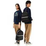 Lacoste Black Men Backbag Nh4269Nz 279 | Watches Prime
