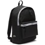 Lacoste Black Men Backbag Nh4269Nz 279 | Watches Prime