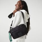حقيبة كروس بودي سوداء للرجال من Lacoste لاكوست | واتشز برايم