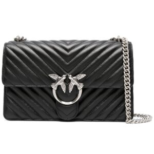 pinko black women crossbody bag 100074a0gk z99o