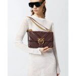 Pinko Brown Shoulder Bag Cross Body Bag | Watches Prime