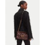 Pinko Brown Shoulder Bag Cross Body Bag | Watches Prime