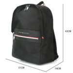 Tommy Hilfiger Black Men Backbag Tc980Cb0 | Watches Prime