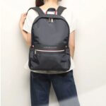 Tommy Hilfiger Black Men Backbag Tc980Cb0 | Watches Prime