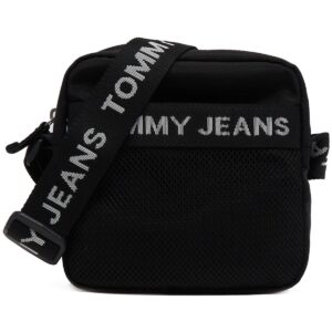 Tommy Hilfiger Navy Blue Leather Mens Clutch Bag Gift Box | Watches Prime