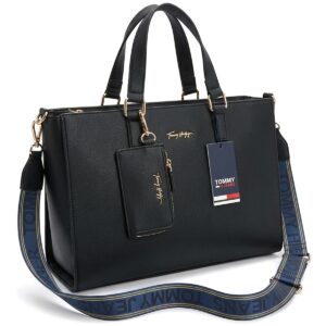 حقيبة يد نسائية من تومي هيلفيغر Aw0Aw113680Gy | واتشز برايم