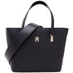 Tommy Hilfiger Black Handbags Aw0Aw16002 | Watches Prime