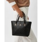 Tommy Hilfiger Black Handbags Aw0Aw16002 | Watches Prime
