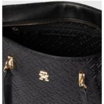 Tommy Hilfiger Black Handbags Aw0Aw16002 | Watches Prime