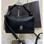 حقيبة كتف نسائية سوداء تومي هيلفيغر Aw0Aw14499 | واتشز برايم