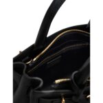 حقيبة كتف نسائية سوداء تومي هيلفيغر Aw0Aw17926 | واتشز برايم