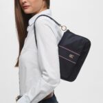 Tommy Hilfiger Navy Blue Women Shoulder Bag | Watches Prime