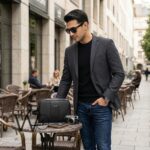 حقيبة يد رجالية تومي هيلفيغر إصدار مرسيدس بنز مع علبة هدايا | واتشز برايم