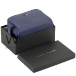 Tommy Hilfiger Blue Mens Clutch Leather Bag Gift Box Mercedes Benz Edition | Watches Prime