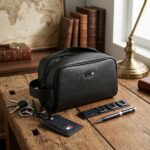 Tommy Hilfiger Mens Clutch Black Bag Gift Box Mercedes Benz Edition | Watches Prime